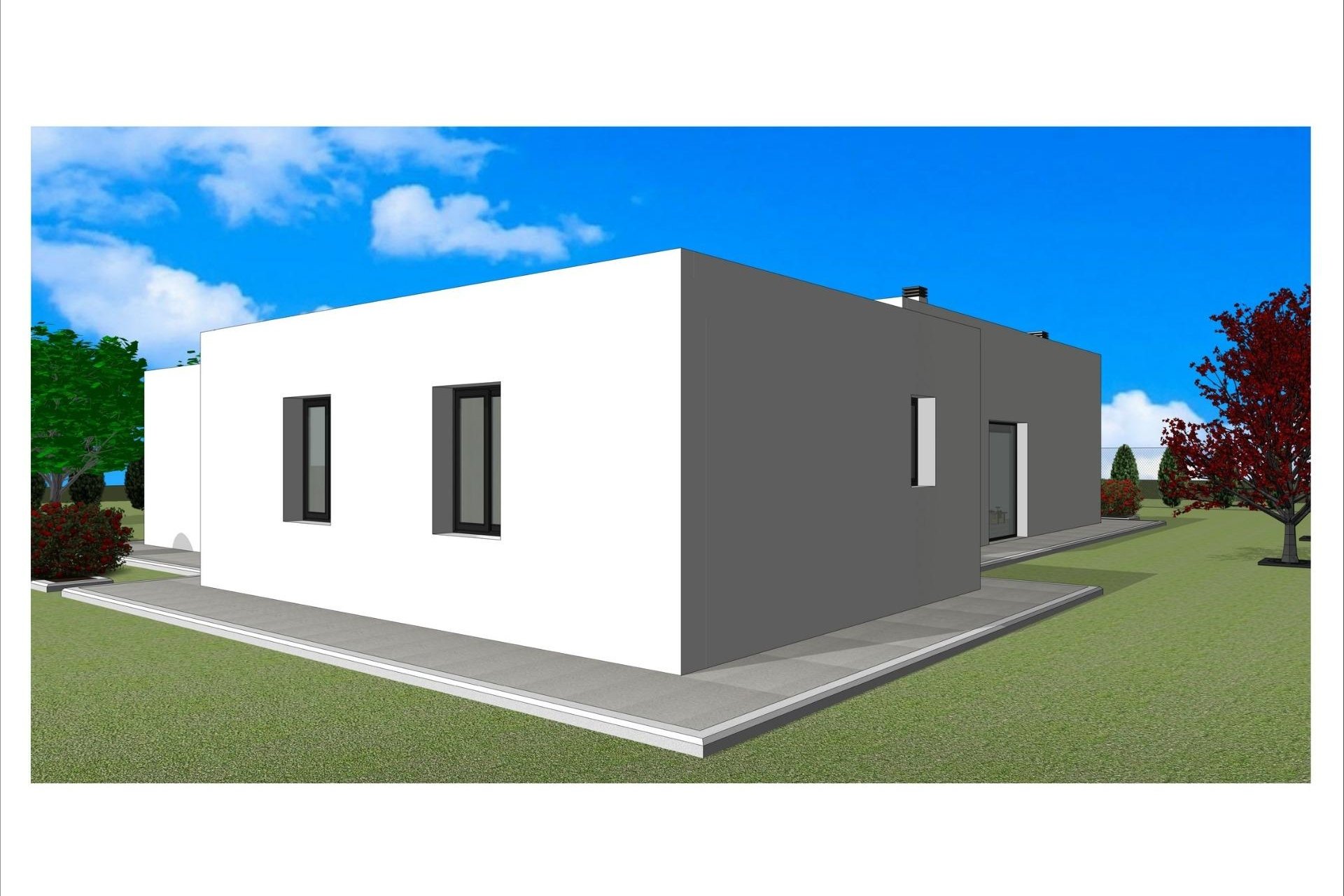 Obra nueva - Villa -
Aspe - Poligono 19