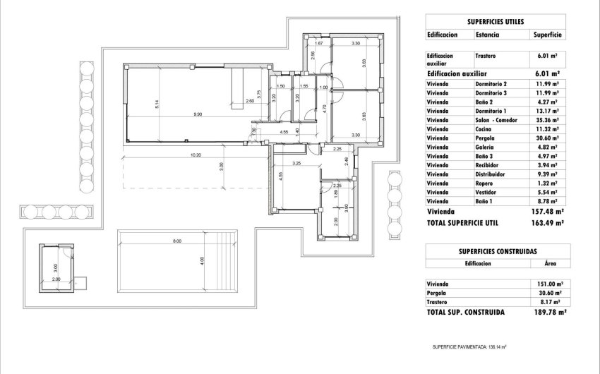 Obra nueva - Villa -
Aspe - Poligono 19