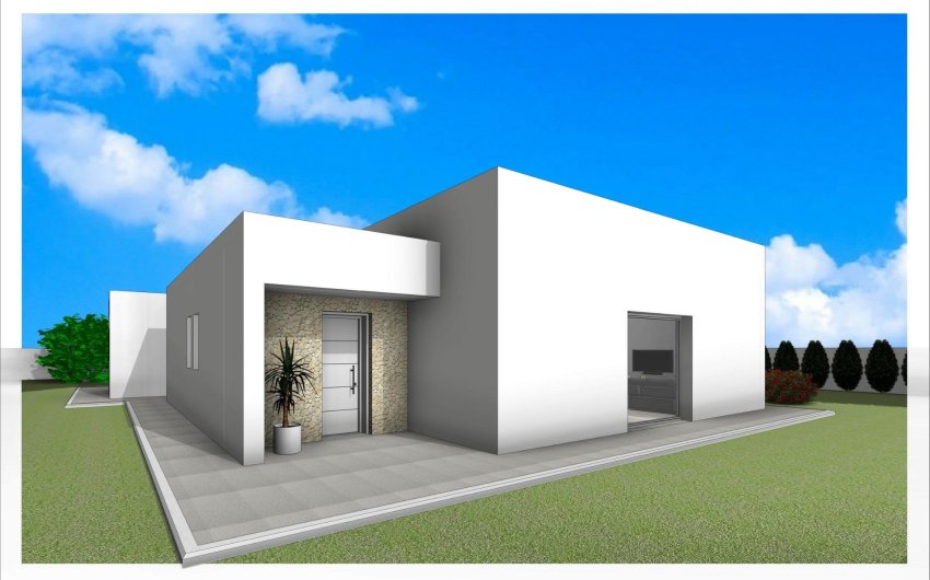Obra nueva - Villa -
Aspe - Poligono 19