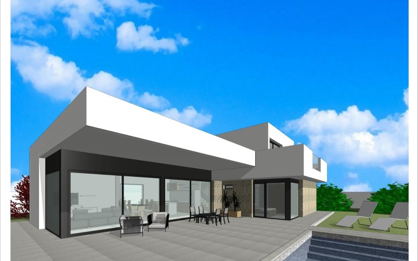 Obra nueva - Villa -
Aspe - Poligono 19