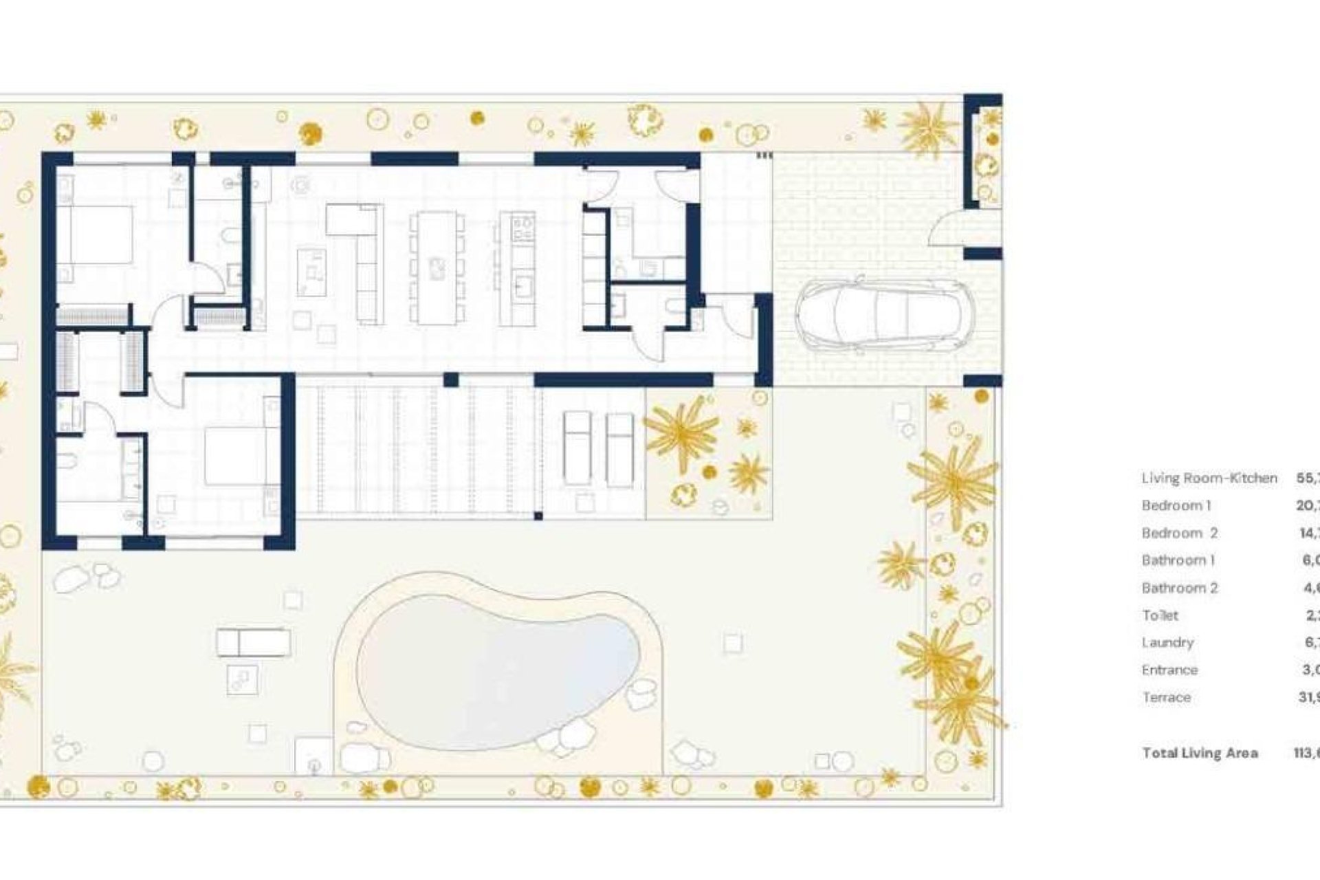 Obra nueva - Villa -
Baños y Mendigo - Altaona Golf