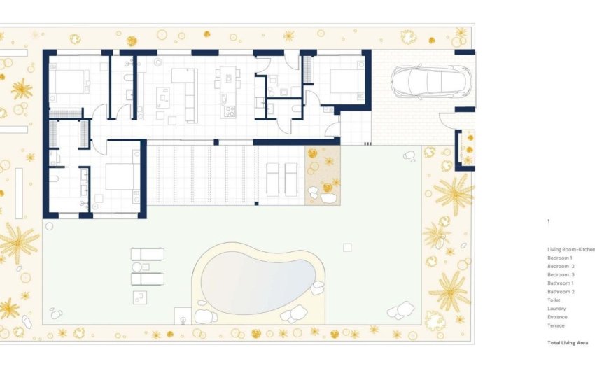 Obra nueva - Villa -
Baños y Mendigo - Altaona Golf