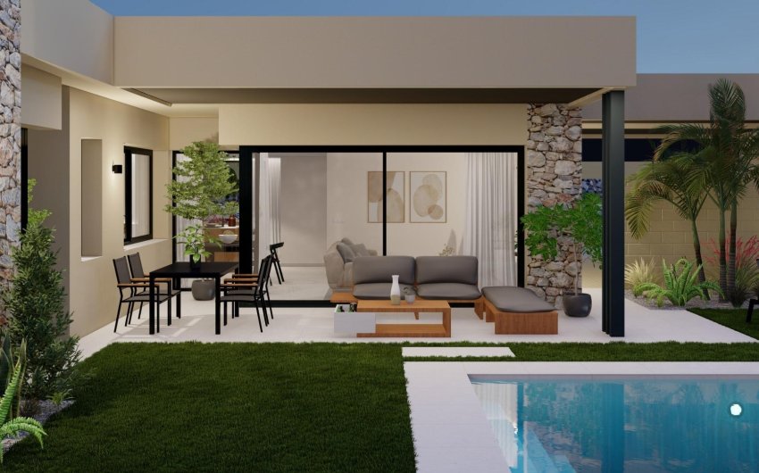 Obra nueva - Villa -
Baños y Mendigo - Altaona Golf