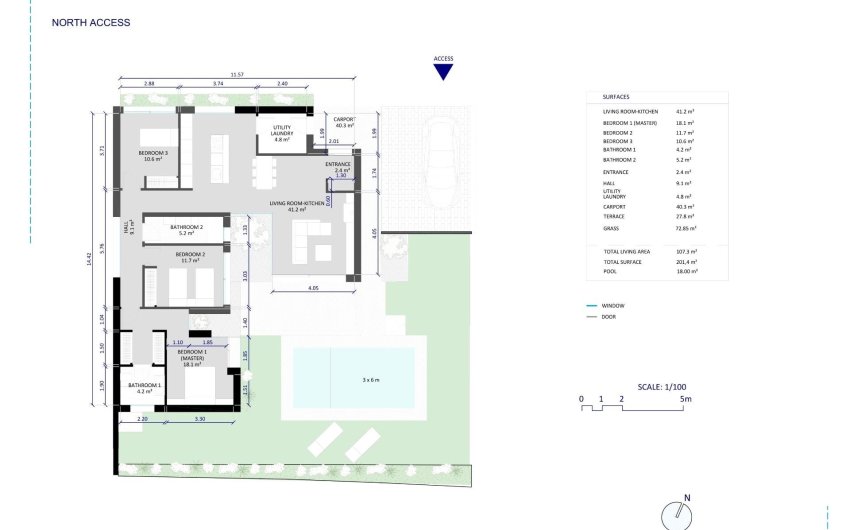 Obra nueva - Villa -
Baños y Mendigo - Altaona Golf