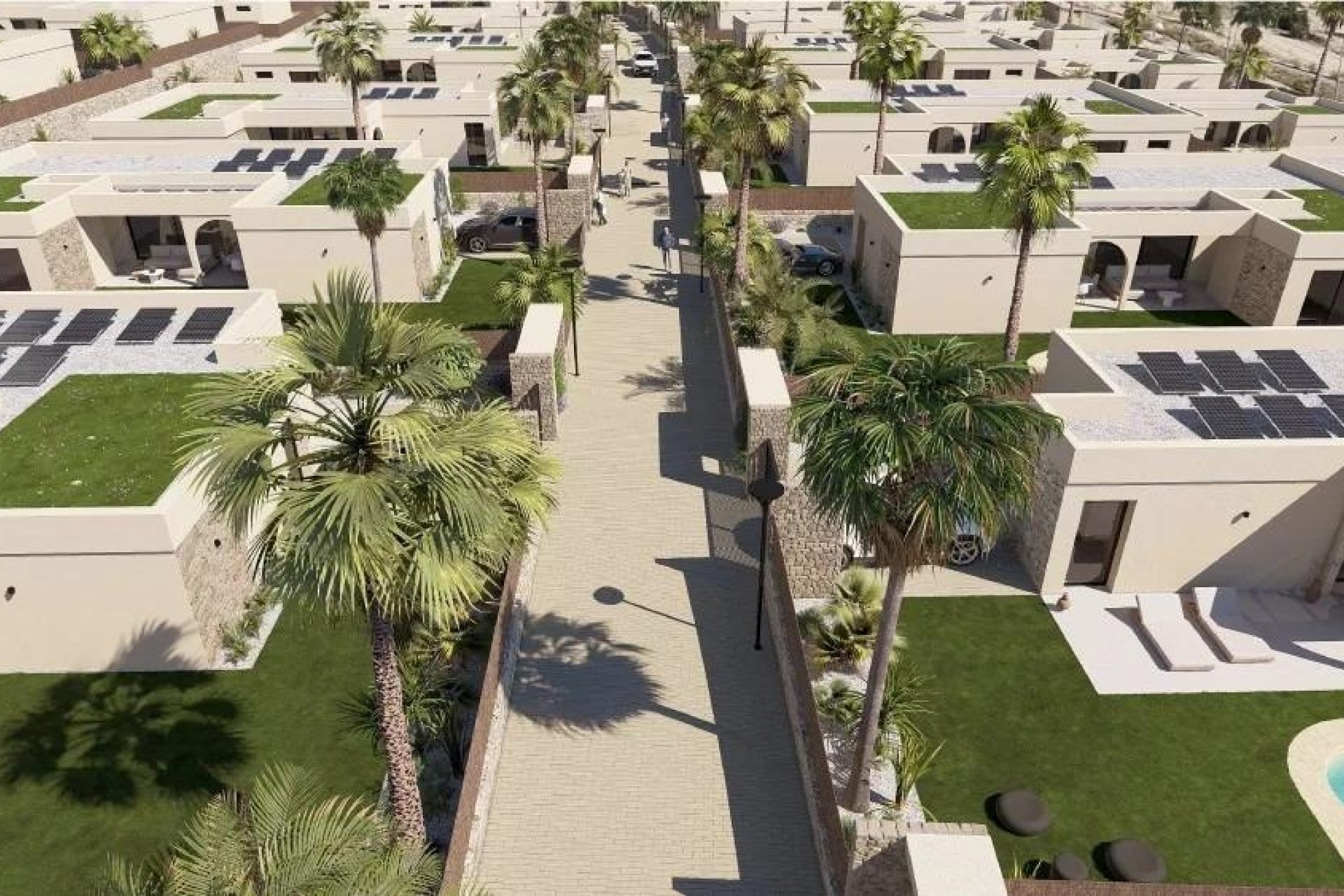 Obra nueva - Villa -
Baños y Mendigo - Altaona Golf
