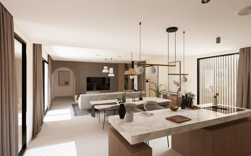 Obra nueva - Villa -
Baños y Mendigo - Altaona Golf