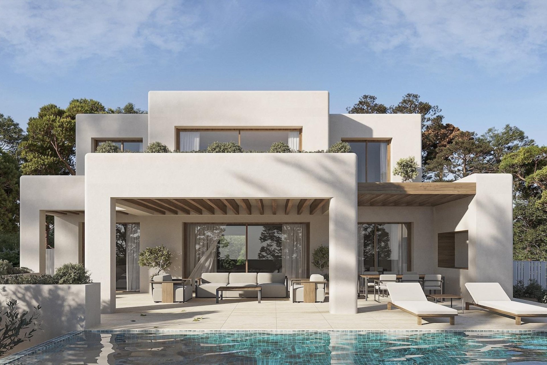 Obra nueva - Villa -
Benissa - La Fustera