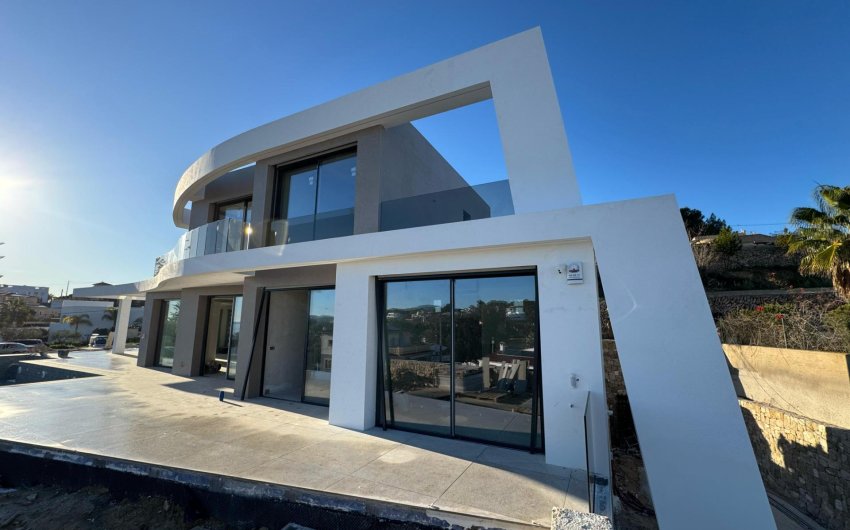 Obra nueva - Villa -
Benissa - Playa de La Fustera