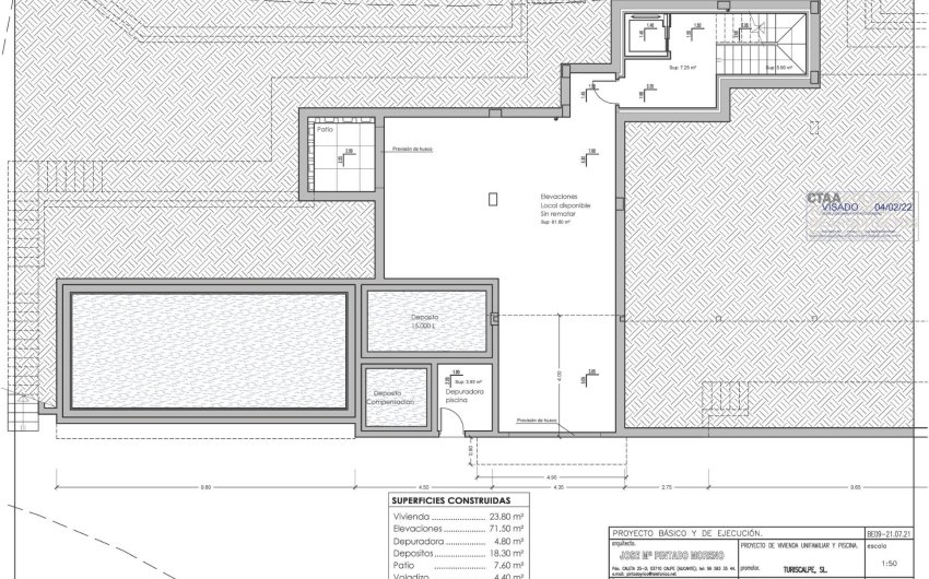 Obra nueva - Villa -
Benissa - Racó Del Galeno