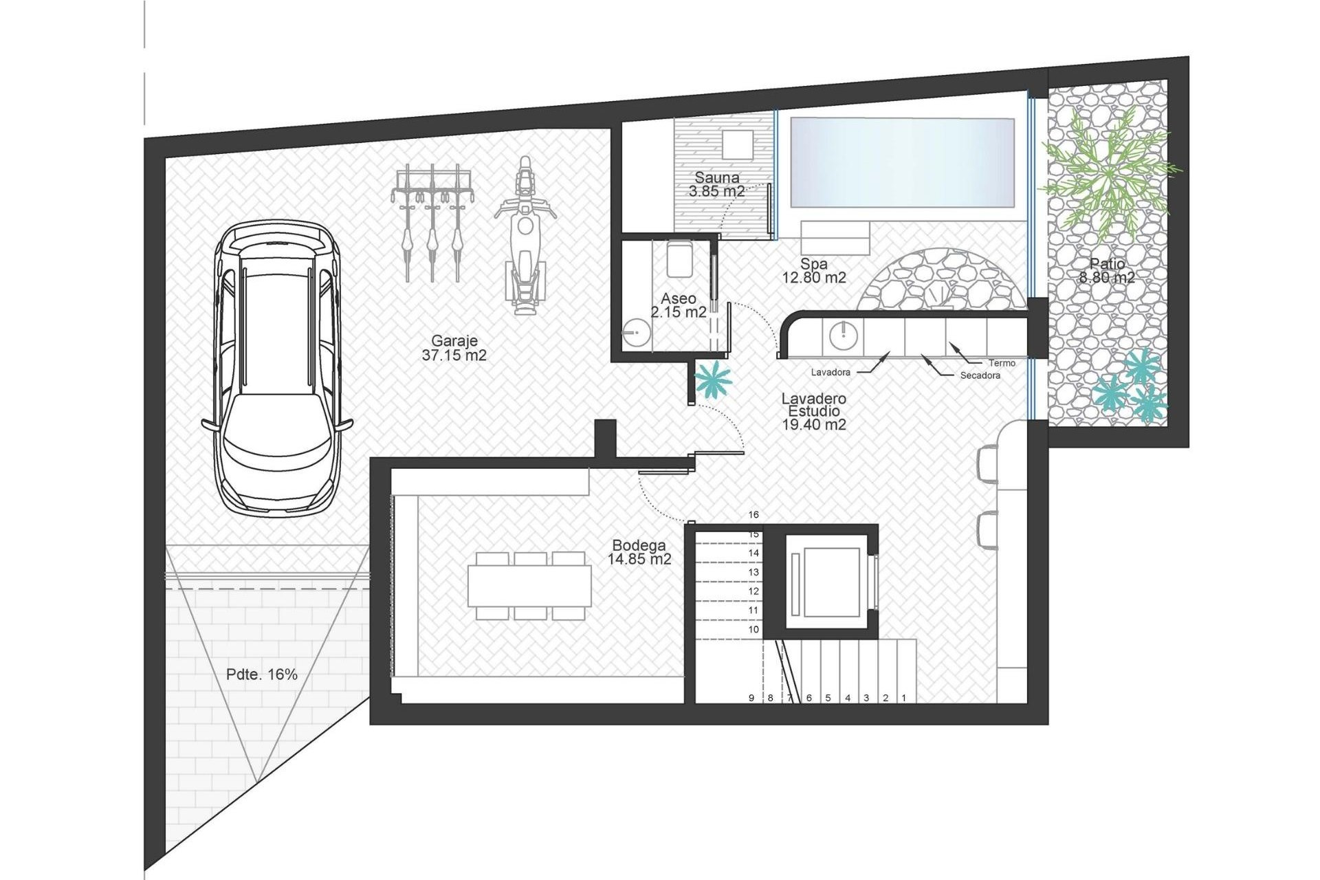 Obra nueva - Villa -
Cabo de Palos - Cala Flores