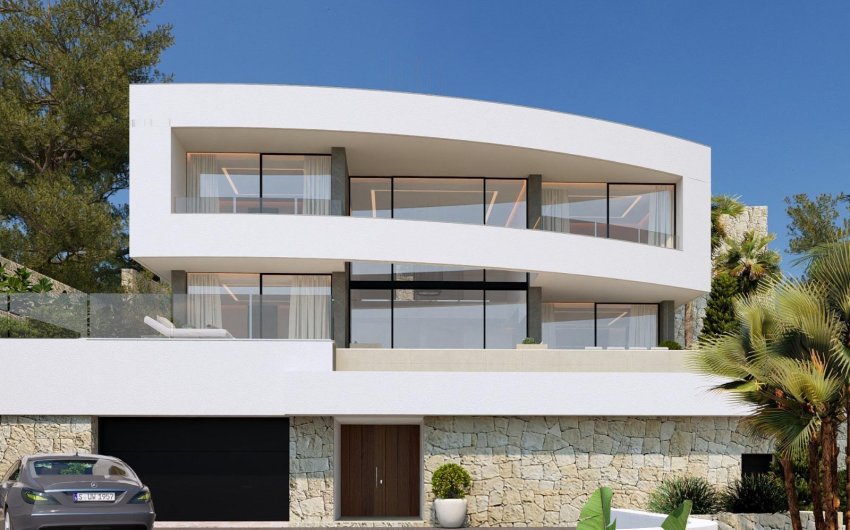 Obra nueva - Villa -
Calpe - Empedrola