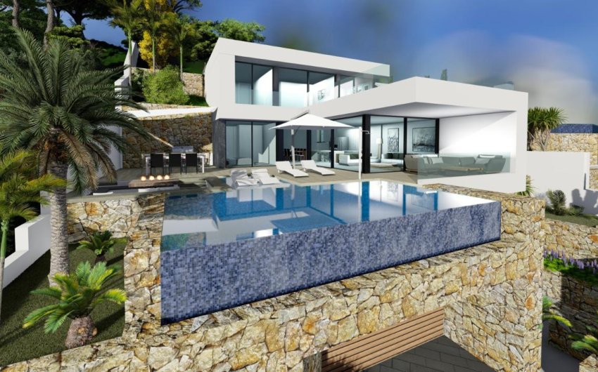 Obra nueva - Villa -
Calpe - Maryvilla