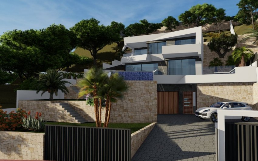 Obra nueva - Villa -
Calpe - Maryvilla