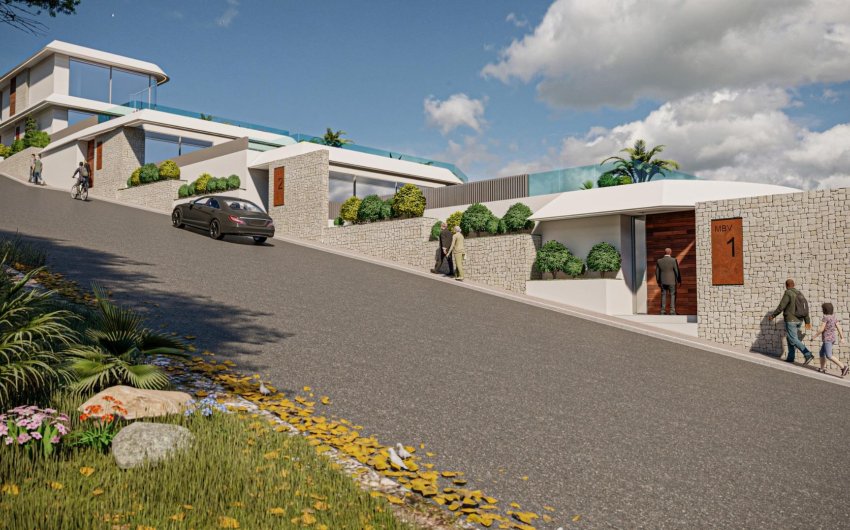 Obra nueva - Villa -
Calpe - Mascarat