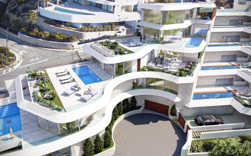 Obra nueva - Villa -
Calpe - Mascarat