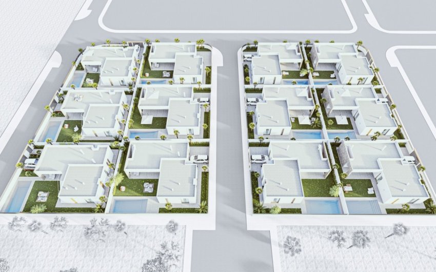 Obra nueva - Villa -
Cartagena - Mar De Cristal