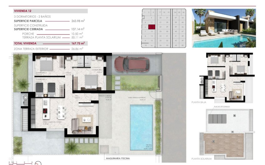 Obra nueva - Villa -
Ciudad Quesada - Lo Marabú