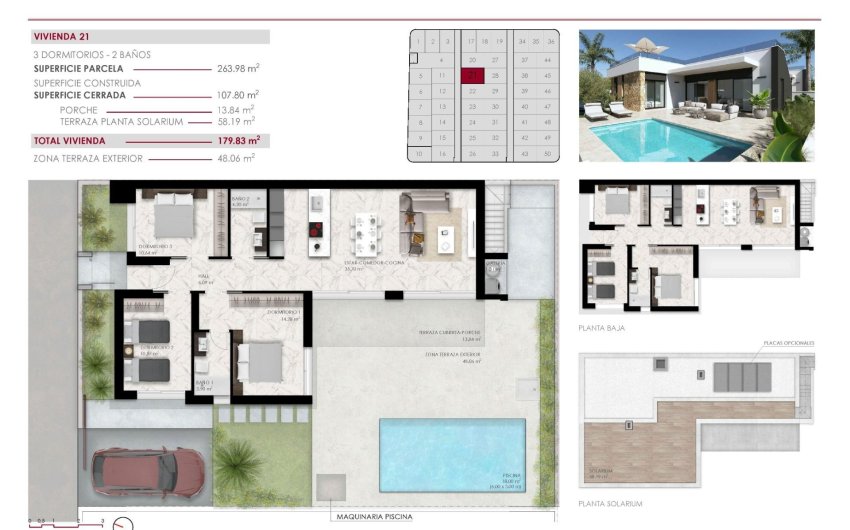 Obra nueva - Villa -
Ciudad Quesada - Lo Marabú