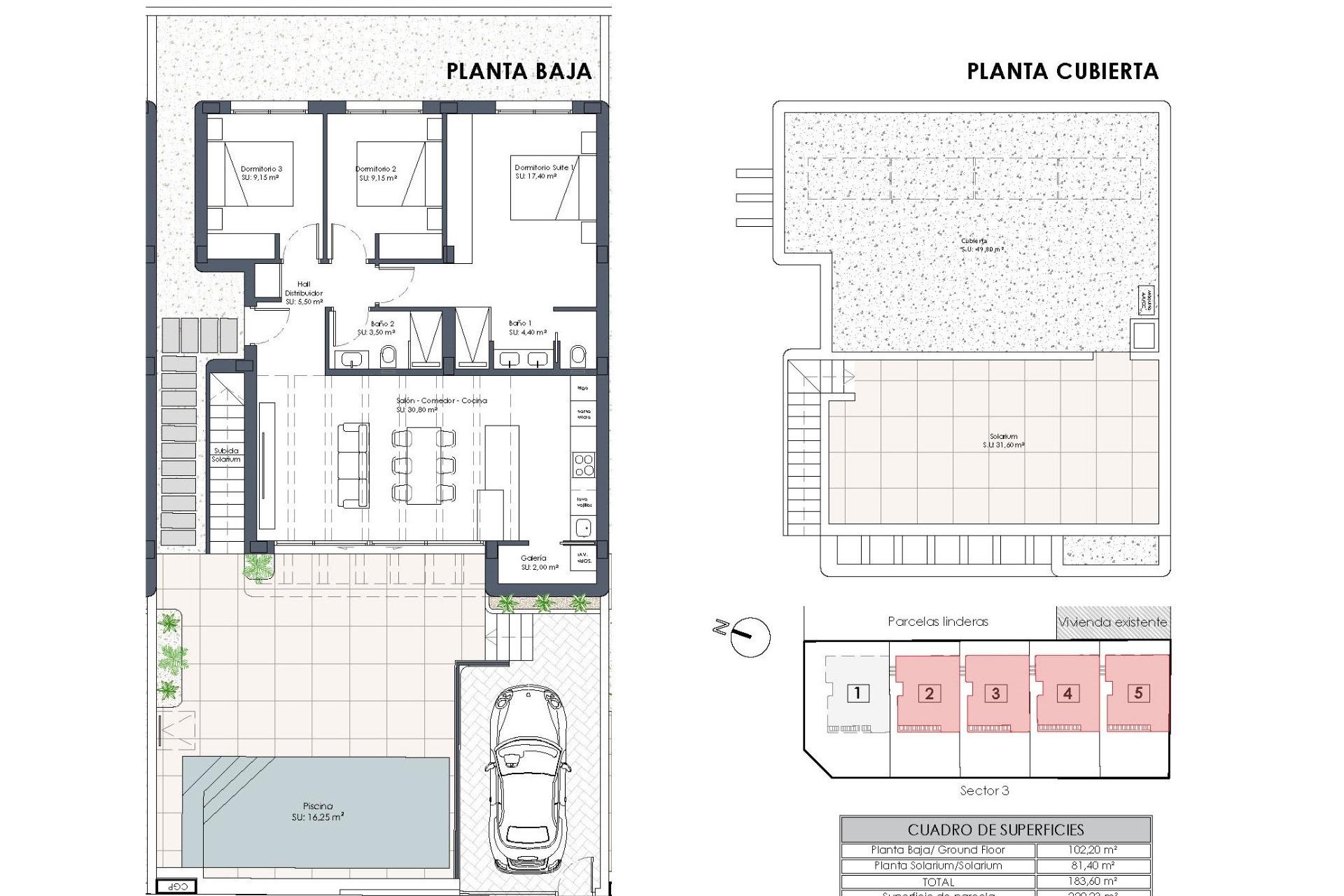 Obra nueva - Villa -
Dolores - polideportivo