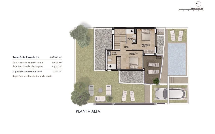 Obra nueva - Villa -
Dolores - polideportivo