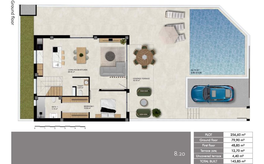 Obra nueva - Villa -
Dolores - Sector 3