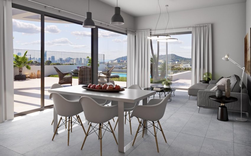 Obra nueva - Villa -
Finestrat - Campana Garden