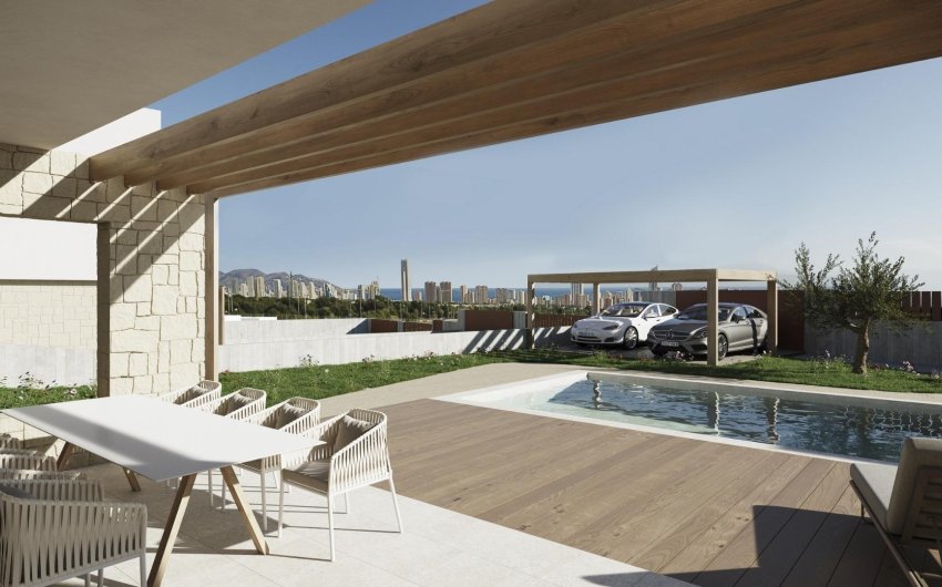 Obra nueva - Villa -
Finestrat - Campana Garden