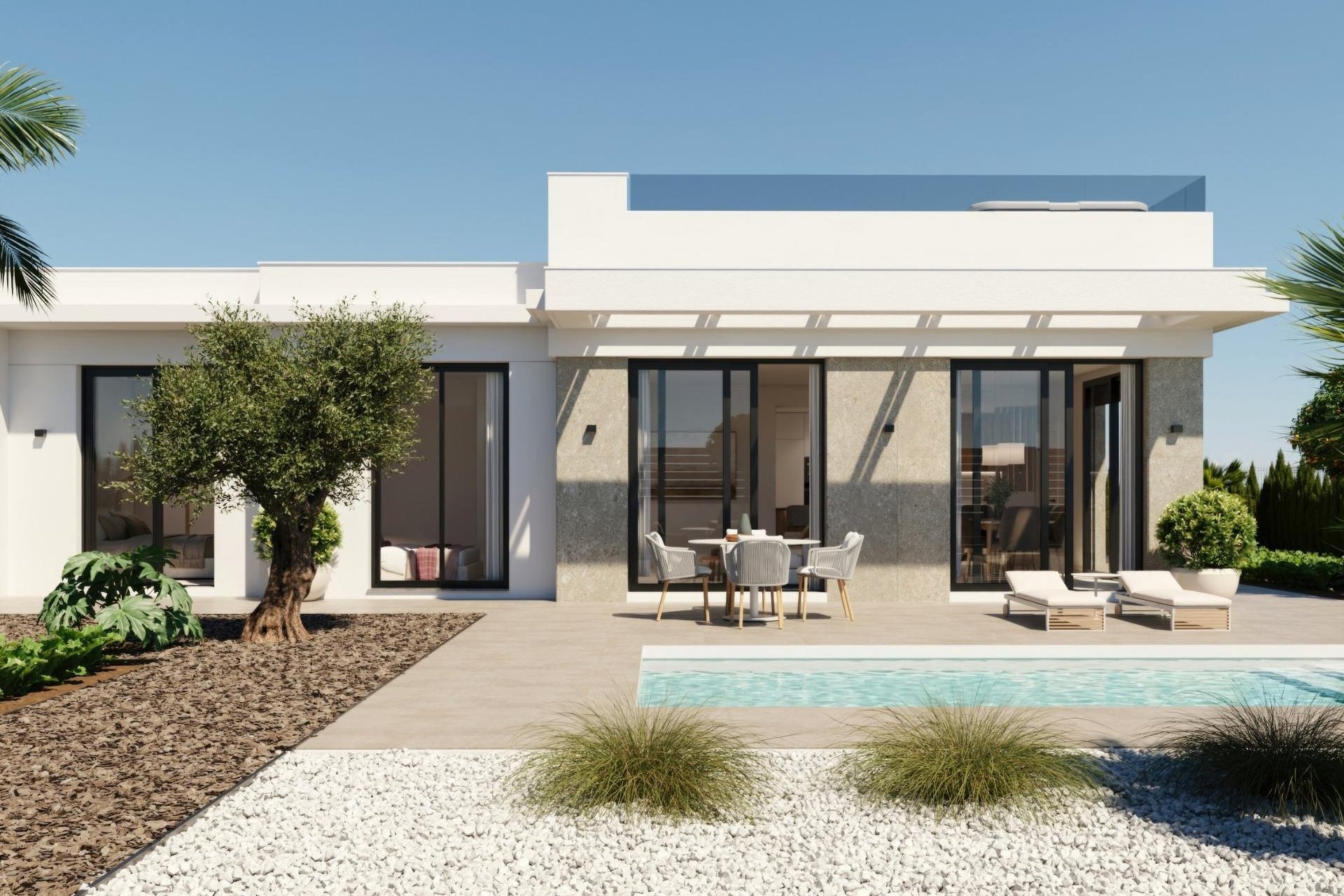Obra nueva - Villa -
Fuente Álamo - Hacienda Del Álamo Golf