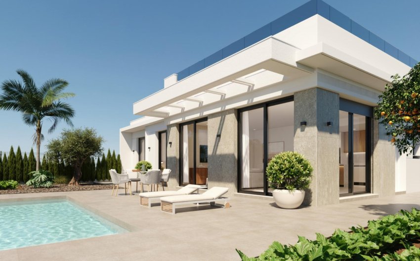 Obra nueva - Villa -
Fuente Álamo - Hacienda Del Álamo Golf