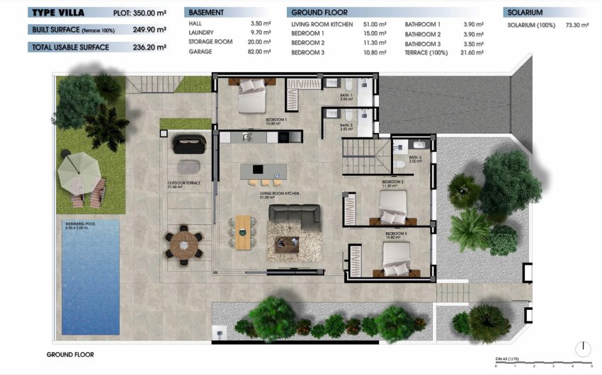 Obra nueva - Villa -
Los Alcazares - La Serena Golf