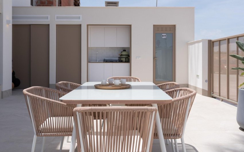 Obra nueva - Villa -
Los Alcazares - Serena Golf