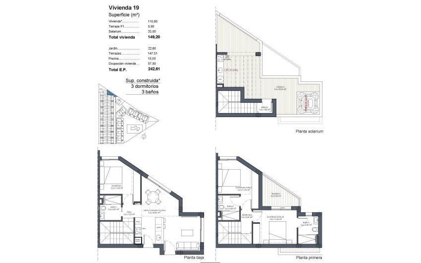 Obra nueva - Villa -
Los Alcazares - Serena Golf