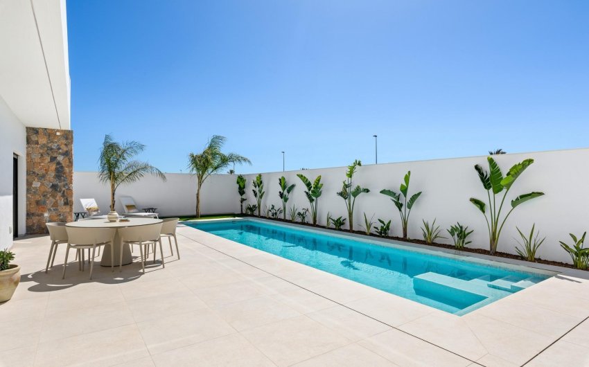 Obra nueva - Villa -
Los Alcazares - Serena Golf