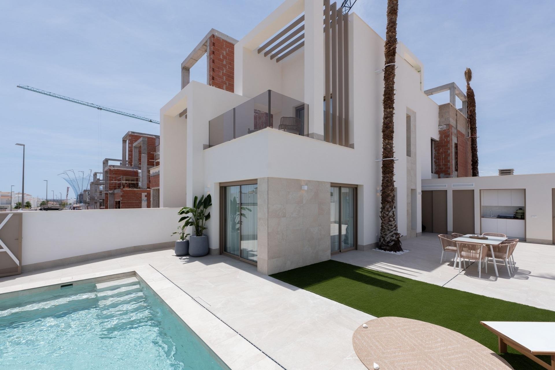 Obra nueva - Villa -
Los Alcazares - Serena Golf
