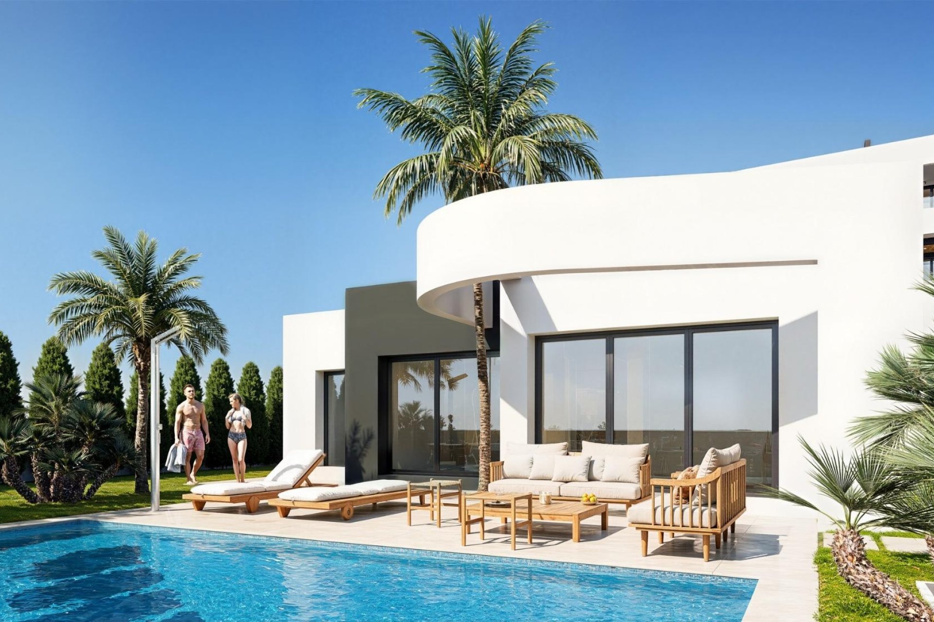Obra nueva - Villa -
Los Alcazares - Serena Golf