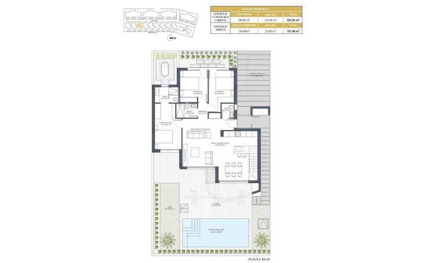 Obra nueva - Villa -
Los Alcazares - Serena Golf