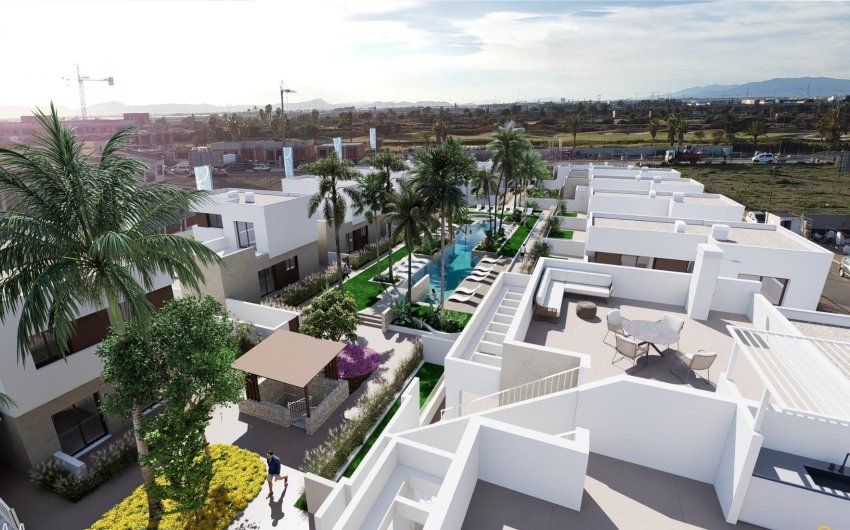 Obra nueva - Villa -
Los Alcazares - Serena Golf