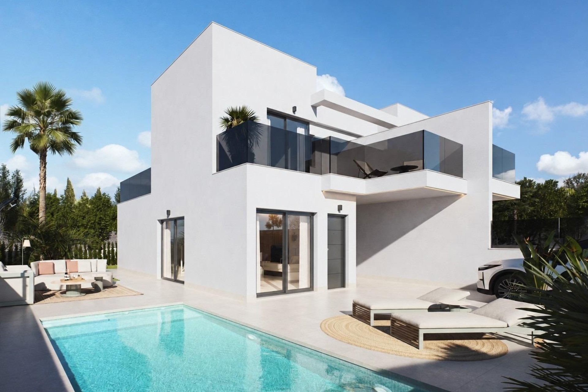 Obra nueva - Villa -
Los Alcazares - Serena Golf