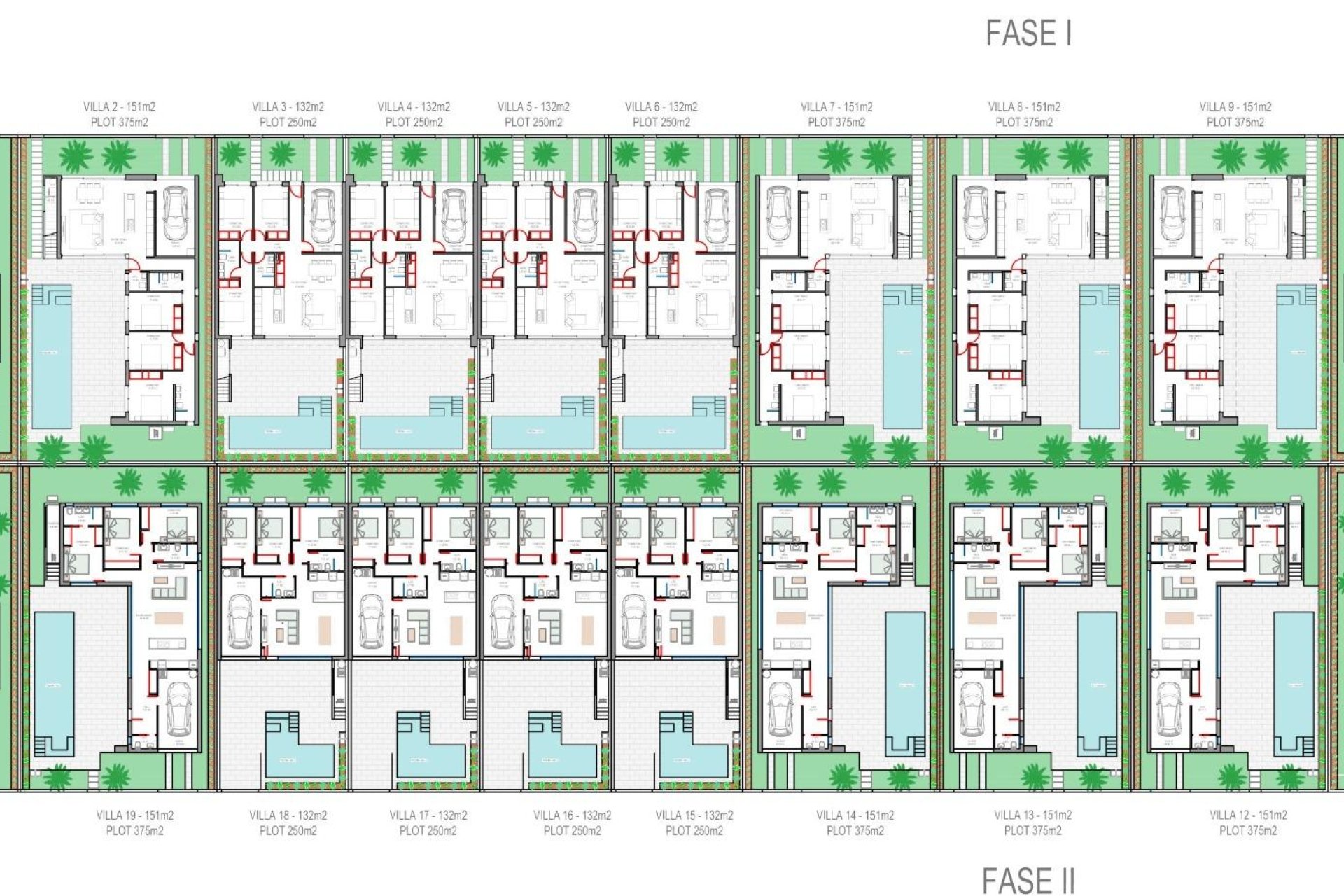 Obra nueva - Villa -
Los Alcazares - Serena Golf