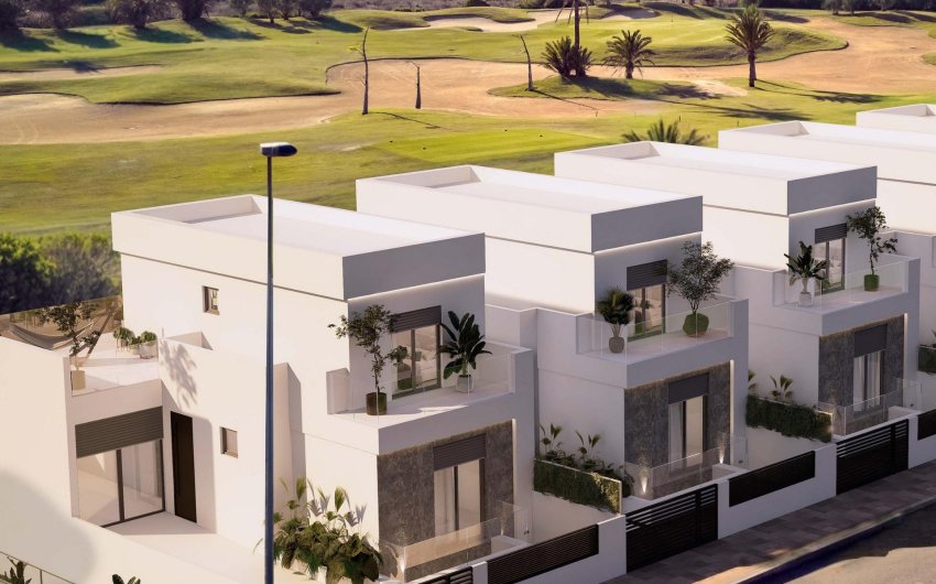 Obra nueva - Villa -
Los Alcazares - Serena Golf