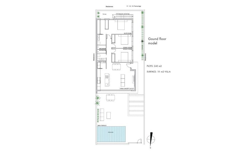 Obra nueva - Villa -
Los Alcazares - Serena Golf