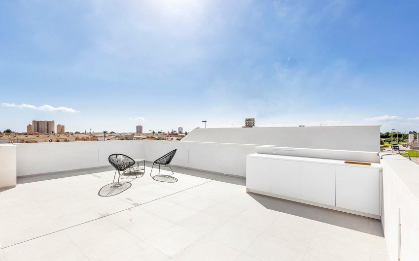 Obra nueva - Villa -
Los Alcazares - Serena Golf