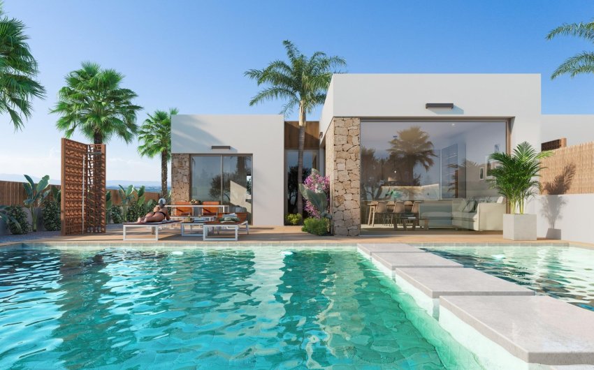 Obra nueva - Villa -
Los Alcazares - Serena Golf
