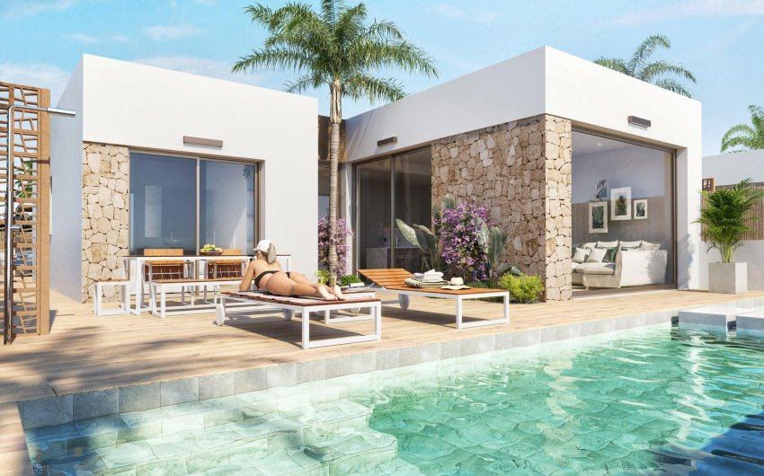Obra nueva - Villa -
Los Alcazares - Serena Golf