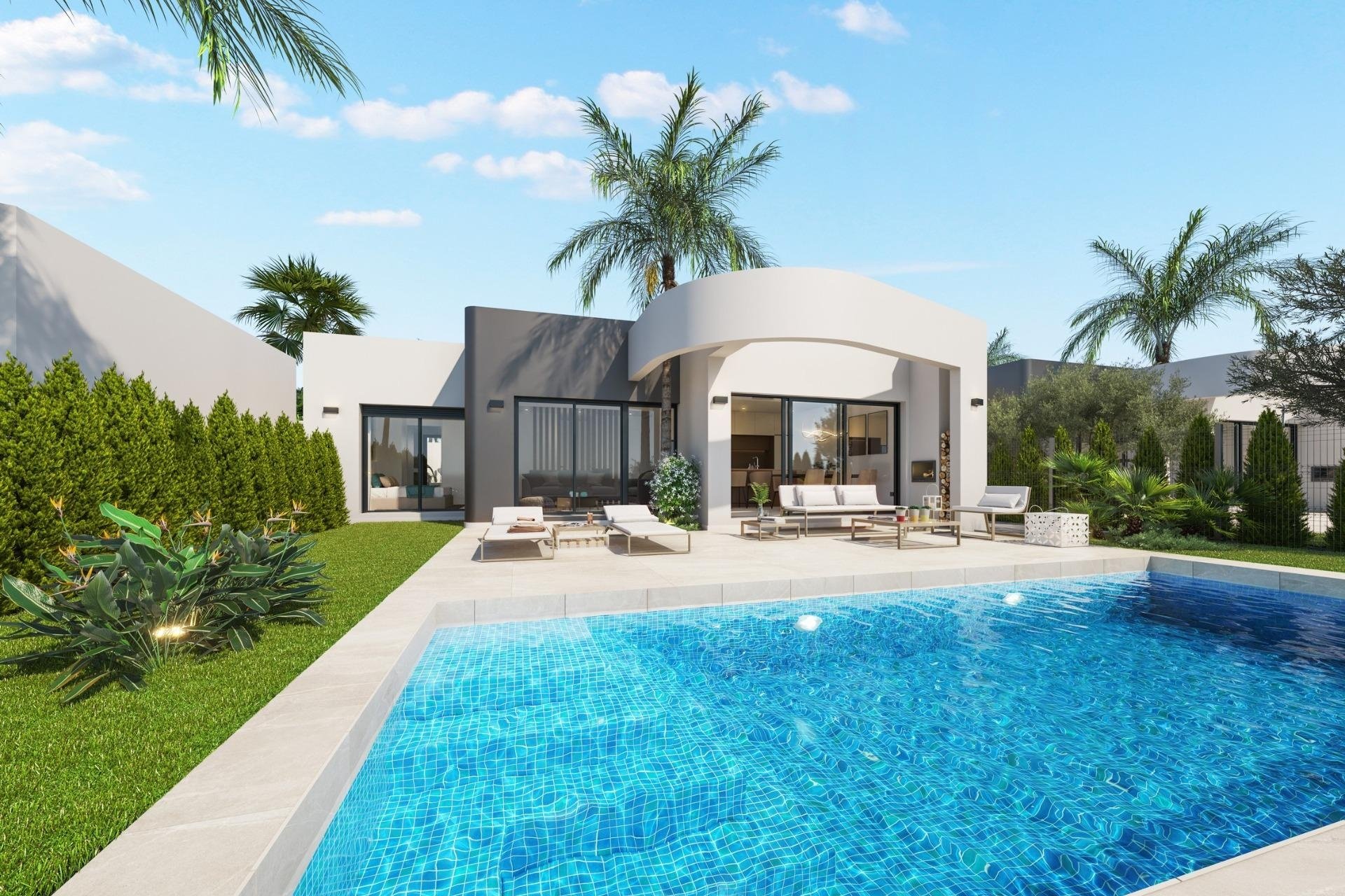 Obra nueva - Villa -
Los Alcazares - Serena Golf