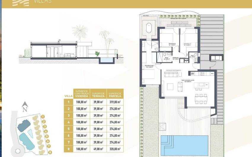 Obra nueva - Villa -
Los Alcazares - Serena Golf
