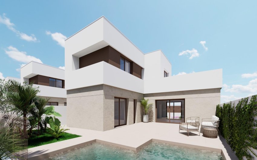 Obra nueva - Villa -
Los Alcazares - Serena Golf