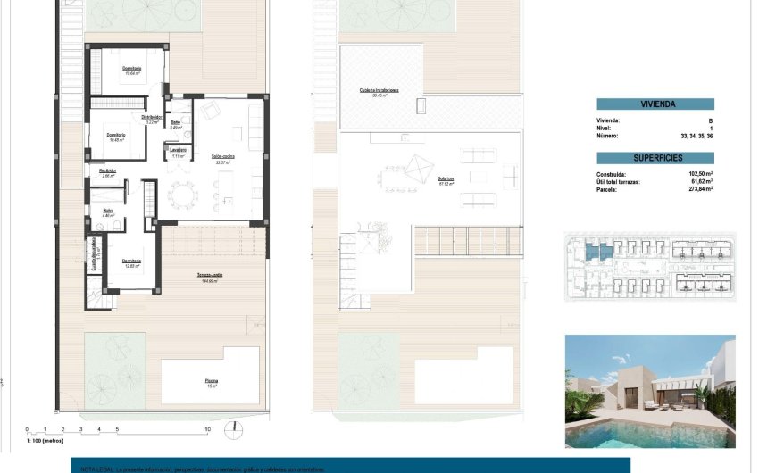 Obra nueva - Villa -
Los Alcazares - Serena Golf