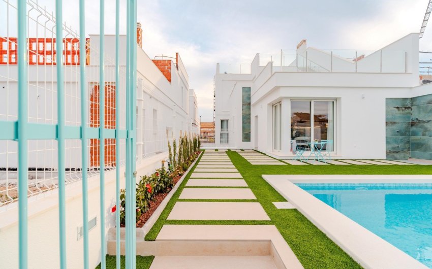 Obra nueva - Villa -
Los Alcazares - Torre del Rame