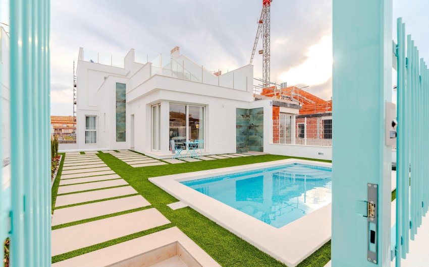 Obra nueva - Villa -
Los Alcazares - Torre del Rame